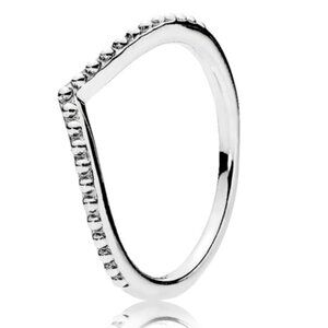 AUTHENTIC Pandora Beaded Wish Ring  (US Size 7)